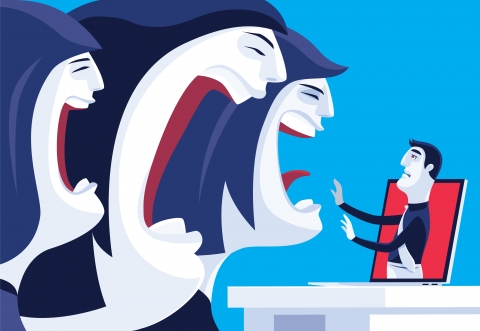 gettyimages-1208334060 Figure 1: "Freedom of expression is not a licence to engage in hate speech", 2022. Source from European Economicand Social Committee