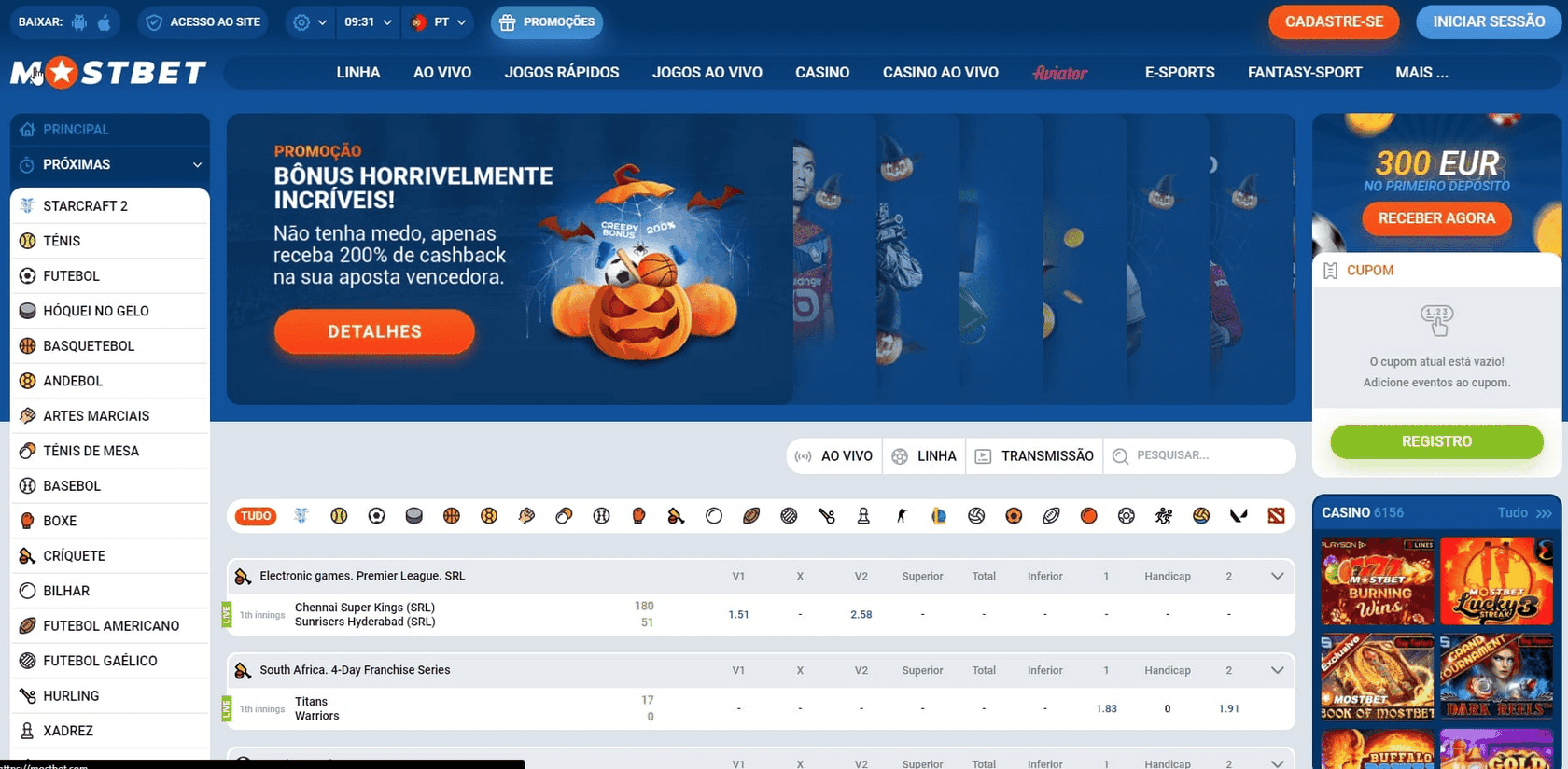 Aplikace Mostbet pro iOS a Android